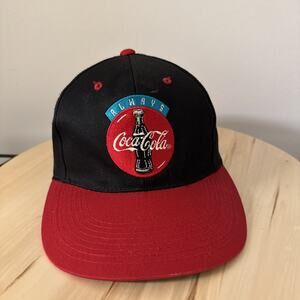 ALWAYS COCA COLA Cap Hat Adult Adjustable Snapback OTTO Vintage 90's Coke